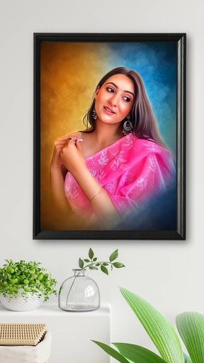 Personalized Digital Oil Painting For Her