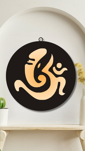 Om Ganesha  LED Wall Decor Light