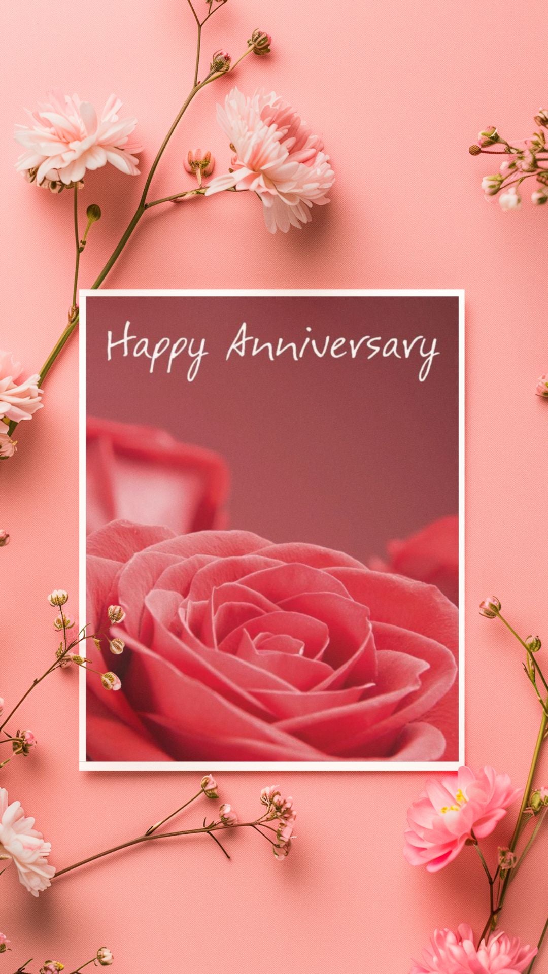 Personalized Happy Anniversary Greeting Cards