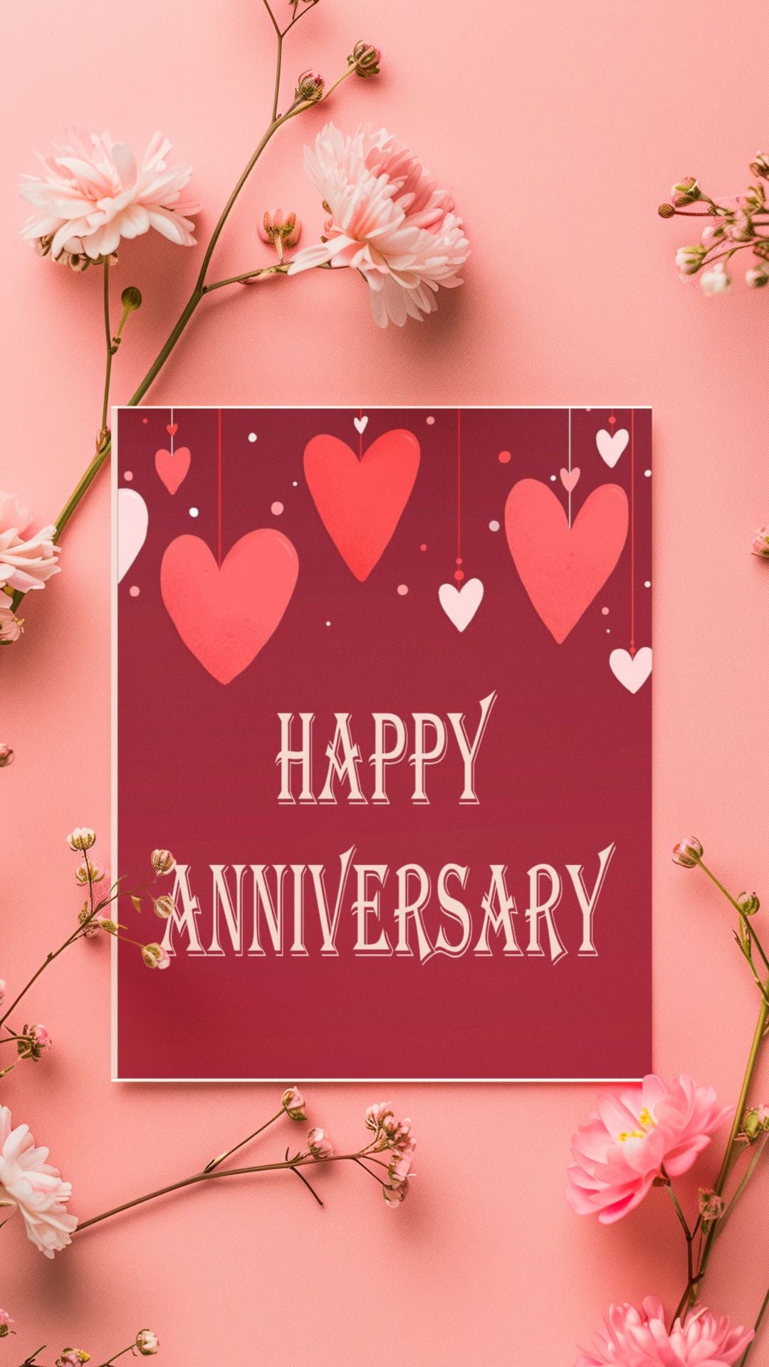 Personalized Happy Anniversary Greeting Cards