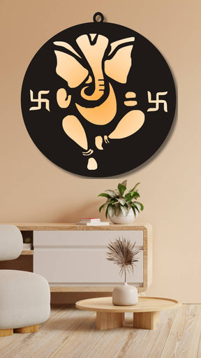 Ganesh Ji Wall LED Wall Decor Light