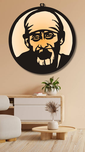 Sai Baba LED Wall Decor Light