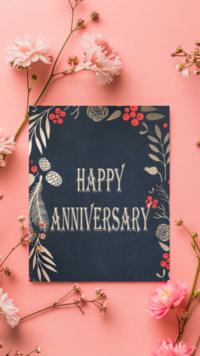 Personalized Happy Anniversary Greeting Cards