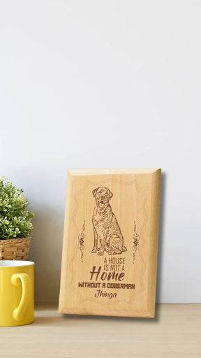 Personalized Wooden Engraved Photo Frame