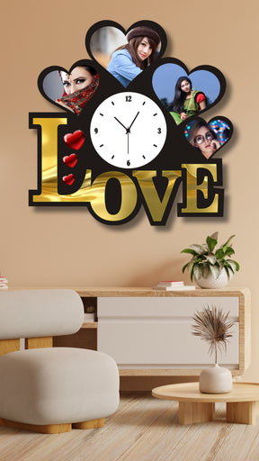 Personalized Wooden Wall Clock