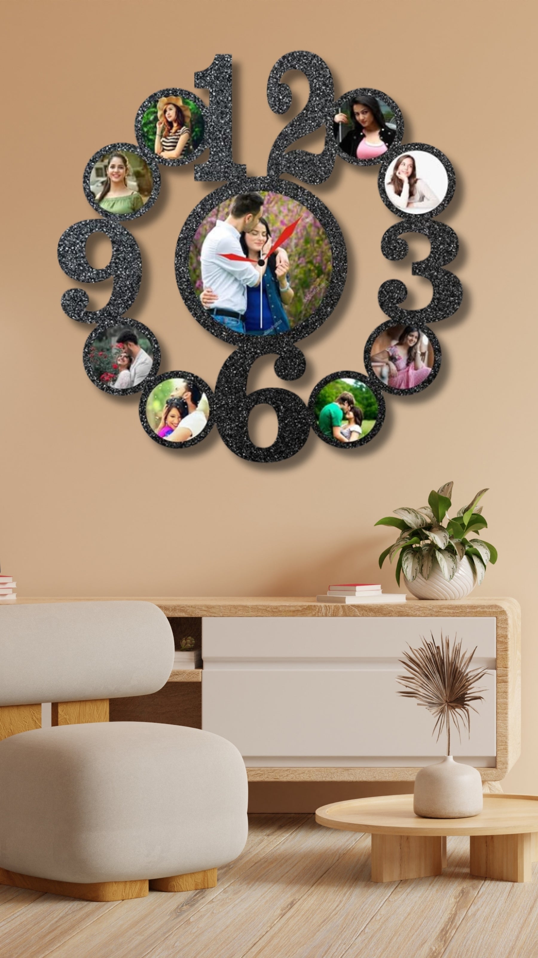 Personalized Wooden Wall Clock