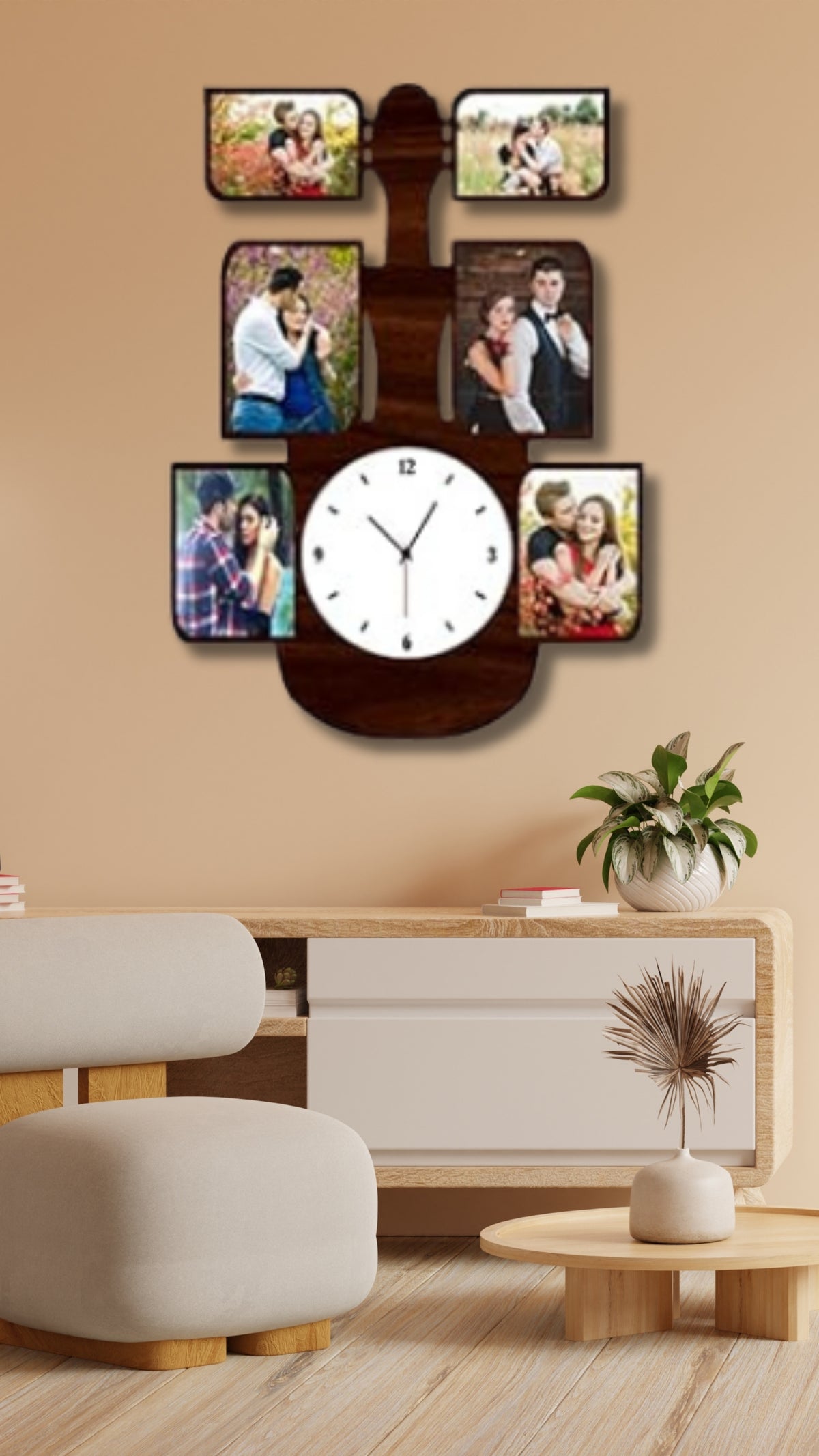 Personalized Wooden Wall Clock