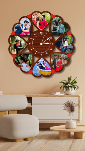 Personalized Wooden Wall Clock