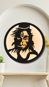 Bajrang Bali-Hanuman LED Wall Decor Light