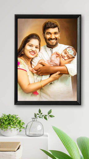 Personalized Digital Oil Painting For Family