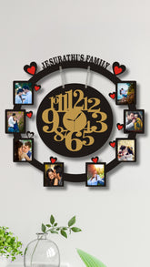 Personalized Wooden Wall Clock