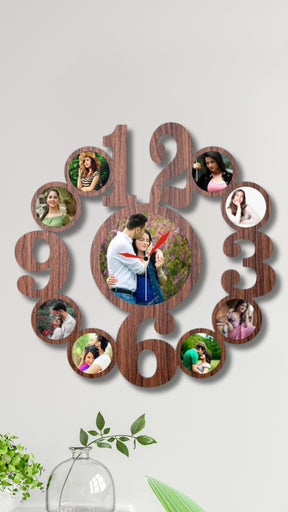 Personalized Wooden Wall Clock