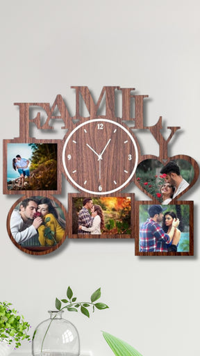 Personalized Wooden Wall Clock