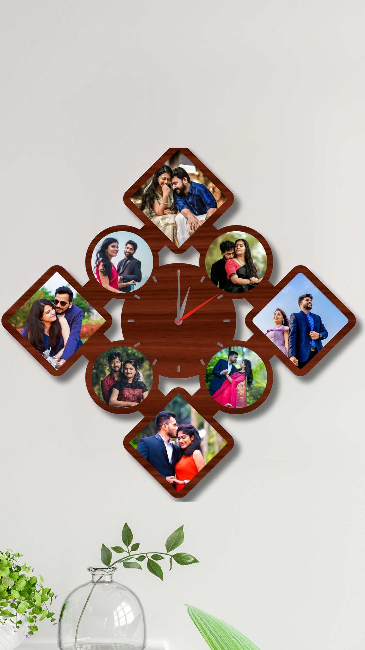 Personalized Wooden Wall Clock