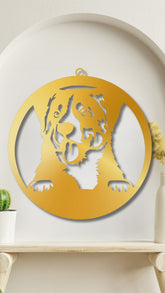 Golden Dog  LED Wall Decor Light