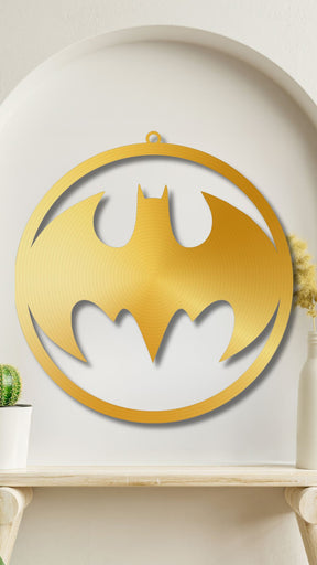 Golden Batman LED Wall Decor Light