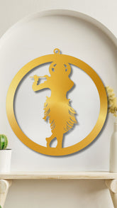 Golden Krishna Wall LED Wall Decor Light