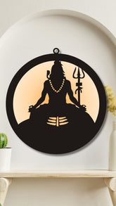 Mahadav Shiv ji Wall LED Wall Decor Light