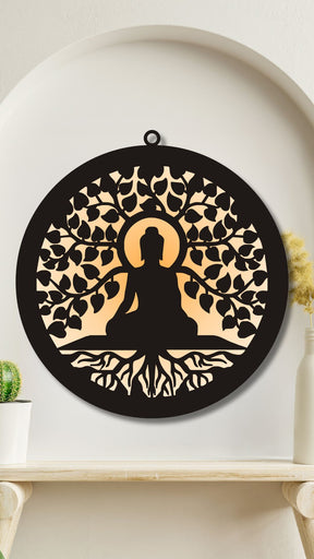 Budha Wall LED Wall Decor Light