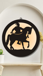 ShivaJi Maharaj Wall LED Wall Decor Light