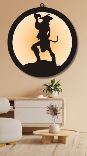 Bajrang Bali Hanuman Wall LED Wall Decor Light