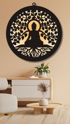 Budha Wall LED Wall Decor Light