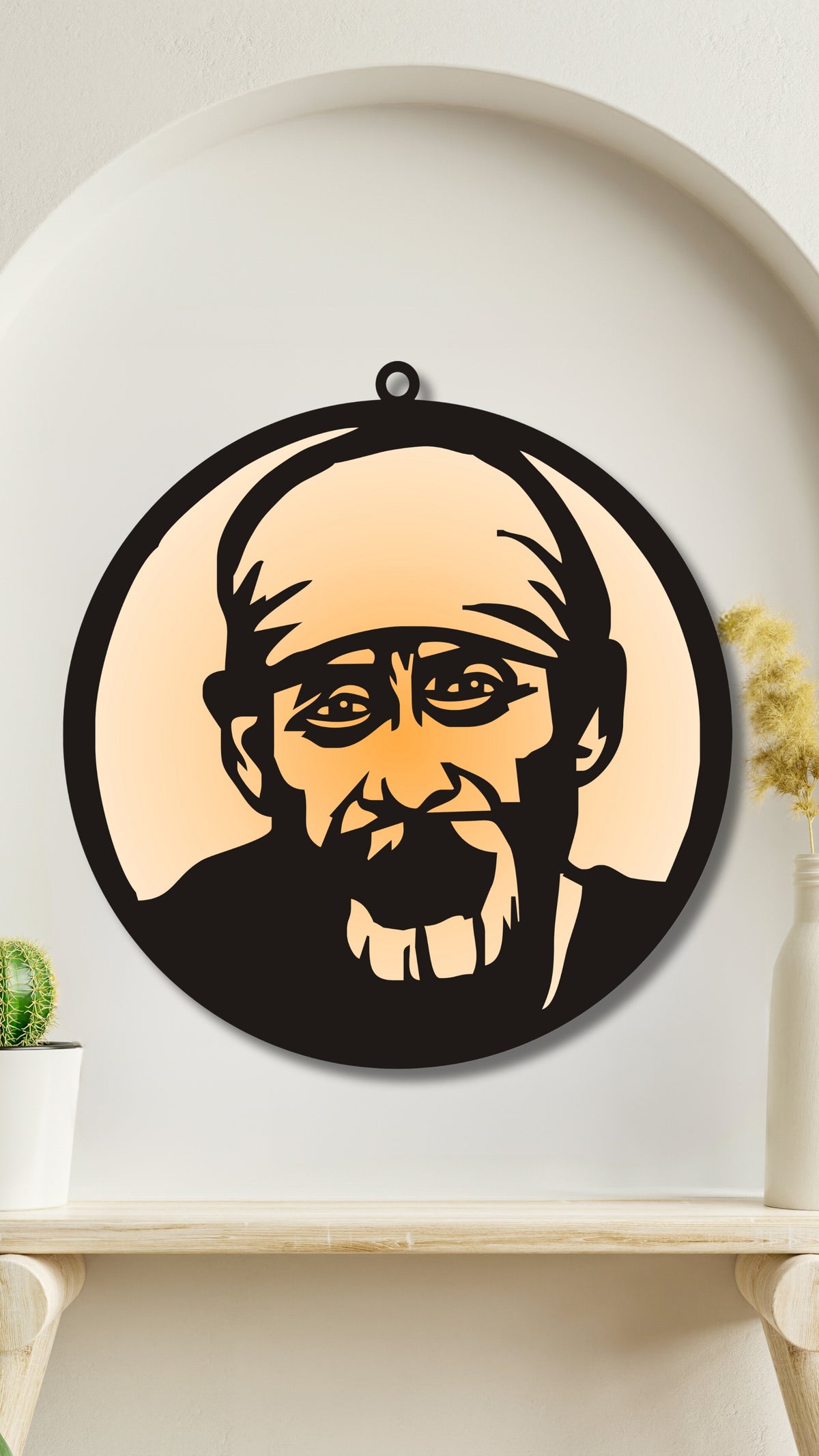 Sai Baba LED Wall Decor Light