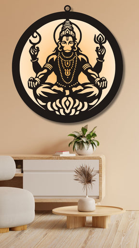 BajrangBali  Hanuman Wall LED Wall Decor Light