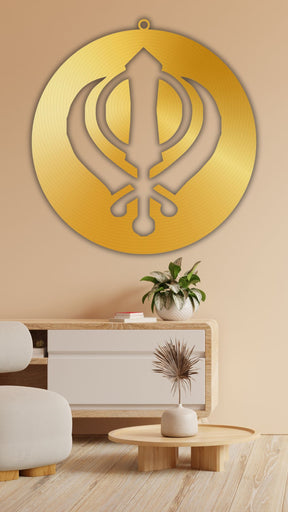 Golden Khanda  Wall LED Wall Decor Light