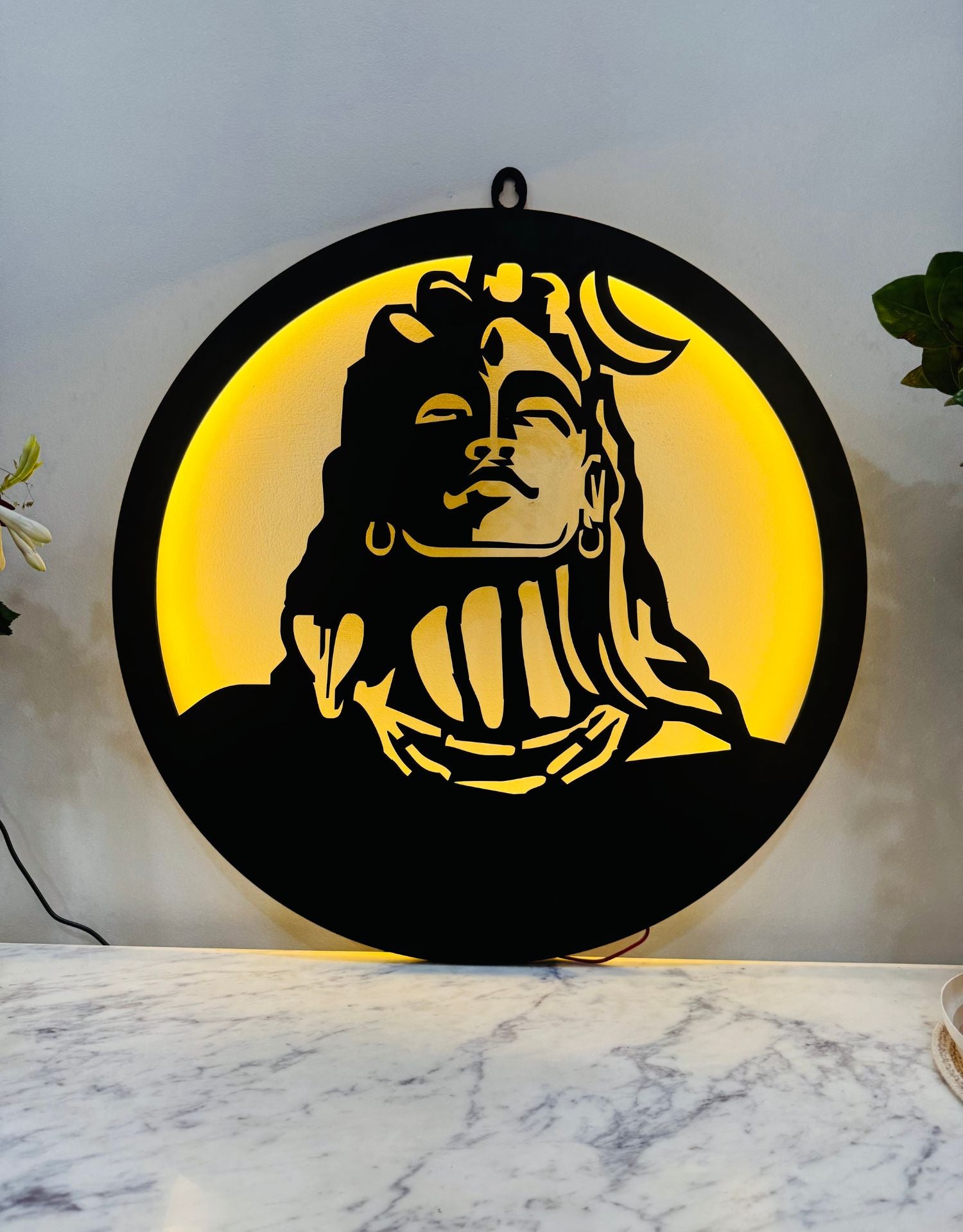 Adiyogi LED Wall Decor Light